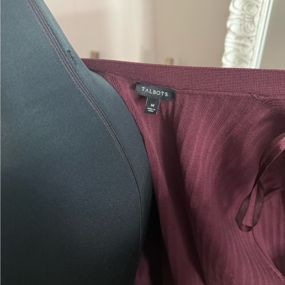 Talbots • Ribbed Longline Duster Cardigan - Picture 5 of 6
